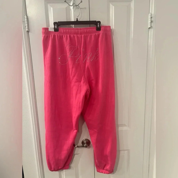 Victoria Secret PINK
IVY FLEECE CAMPUS BLING SWEATPANTS XL NWT - Picture 5 of 11